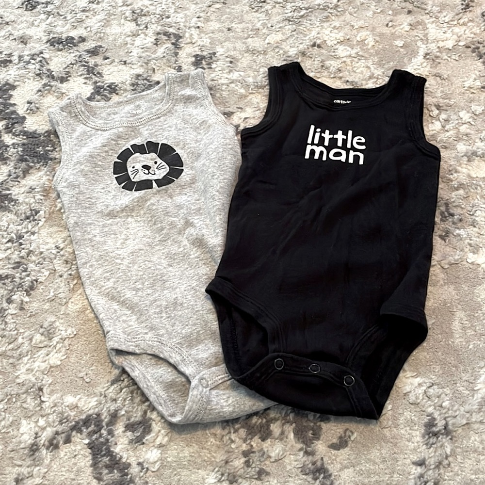 Boys 6M Carter’s Tank Top Onesie